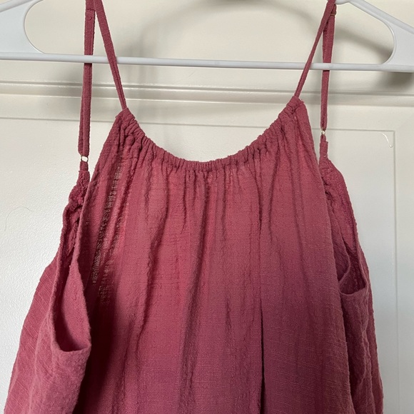 Pink summer midi dress. Size Large. Worn a few times. - Picture 3 of 3